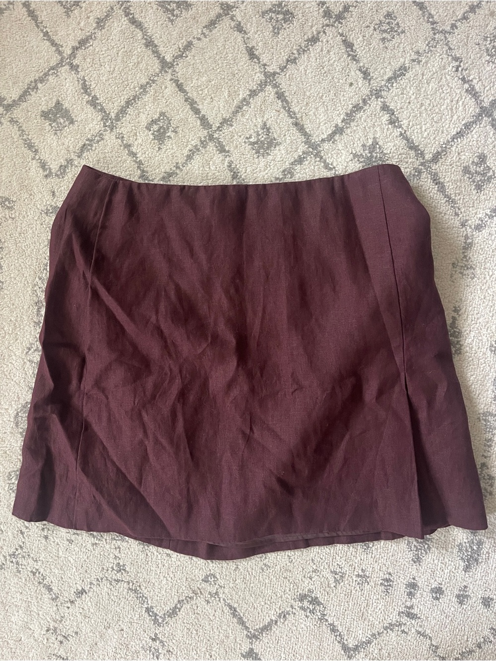 NWT Madewell Plum Mini Skirt
